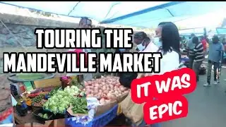 MANDEVILLE MARKET TOUR.| 😂😂😂. Tyrone studio vlogs|Ziddy buss a dance.