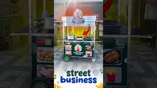 Street Food Business💸 | Customised Cart🤩 | Street Wrap Station🌯 #shorts