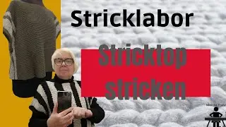 ein Projekt auf dem Feinstricker   /  Stricken auf der Strickmaschine