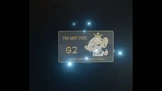 NFT G2 Fkn Mint Pass #shorts