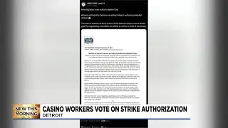 Casino workers in Detroit vote on strike authorization