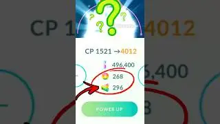 using XL Rare Candy 🍬 *EXPENSIVE POWER UP* in Pokemon GO.
