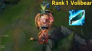 Rank 1 Volibear: Volibear is SO BROKEN in Season 16!