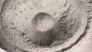Monopoly Cymatics with Activated Charcoal as a visualizer