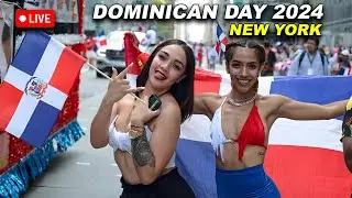 Desfile Dominicano Ciudad de Nueva York  🇩🇴  National Dominican Day Parade 2024 New York City LIVE