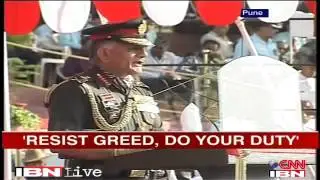 Lead by example  Army Chief General VK Singh to passing cadets