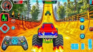 Monster Truck stunts Racing Game: Sky-High Stunts! 🚗 For Toddlers#truckgame