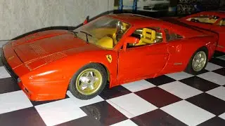 Миниатюрная модель Ferrari 288 GTO 1984 года в масштабе 1:18, Bburago, Италия.