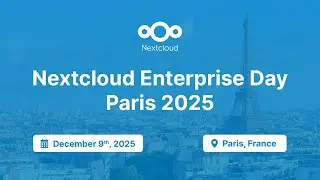 Will we see you there? 🇫🇷 Join us on December 9 for the Nextcloud Enterprise Day Paris 2025