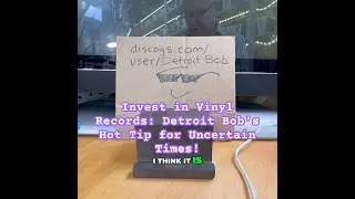 Invest in Vinyl Records: Detroit Bob's Hot Tip for Uncertain Times! #vinyl #records #investment