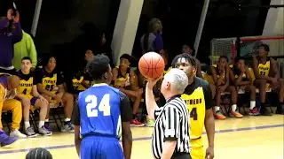 Harding Presidents vs Career Magnet Panthers - High School Varsity Boys Basketball Game - 01-31-24