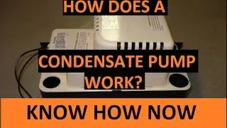 How a Condensate Pump Works