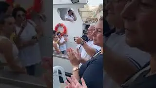 Coro Flamenco Puerto de Mazarron 16 julio virgen del Carmen embarcaci&oacute;n El Caena