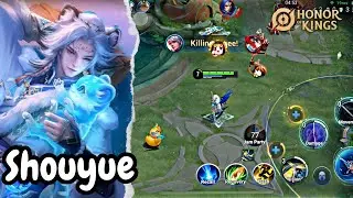 Review Skin Limited Shouyue &ldquo;Longshot&rdquo; - Snow Leopard: Scratchy | Honor of Kings Gameplay