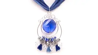 Beads & Wire - New Year Sparkle Swarovski Wire-Wrapped Necklace