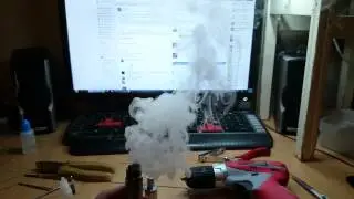 Fused Clapton & Spiral Wire Coil in Action!!!