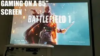 Hands on gaming projector BenQ TH671ST lowest input lag
