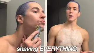 i shaved my entire body