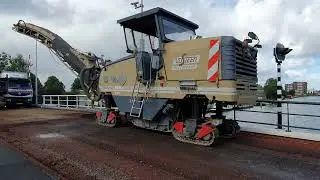 DEEL1 freeswerkzaamheden bij de stevensbrug in LEIDEN 🛣🚧🦺