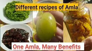 एक बार आंवला स्टीम करो और मिंटो में ढेर सारे आंवला रेसिपी तैयार कर लो । #recipe #amla #renubjha123 