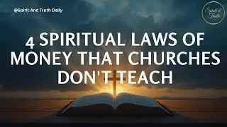 4 Spiritual Laws of Money That Churches Don't Teach