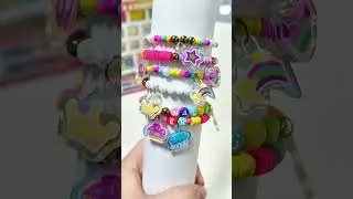🌈✨ DIY Unicorn Rainbow Bracelet! ✨🌈 #diytoys
