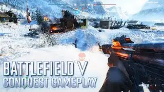 Battlefield V Closed-Alpha Gameplay - Full Conquest Match