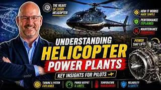 Helicopter lesson in 15 Minutes! Understanding Helicopter Power Plants  Key Insights for Pilots ✈️