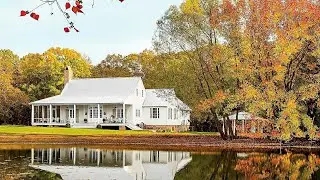 The most beautiful and luxurious modern lakeside villa, the trend of 2022
