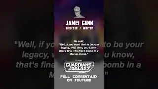 James Gunn discussing Chris Pratt getting to drop the MCU&rsquo;s first F-bomb