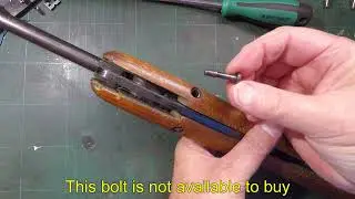 Making a Stock bolt for a BSA Cadet Major Air Rifle