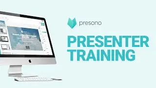 Learn how to use presono in less than 10 minutes - Presenter Training (English)