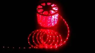 220V 3 wire Rope light Red color, 8 functions controller, all function display
