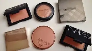 Top 5 Neutral/Natural Looking Blushes - Tarte, Nars, MAC, Burberry, Josie Maran!!