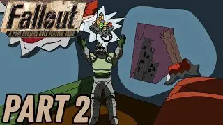 fallout part 2 water chip power armor and muties