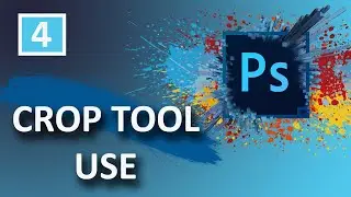 Crop Tool - Adobe Photoshop for Beginners  Part- 4 Hindi
