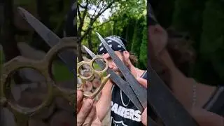 NO SPIN Brass Knuckles Two Rings #shorts #skills #tricks #fun #challenge
