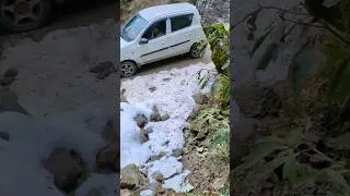 snow❄️ #song #music #punjabisong #automobile #nankhari#snow #snowview #car #shimla #himachal #uk