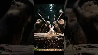 capybara vs rabbit #comedy #duet #viral #capybara #funny #cute #youtubeshorts #shortvideo