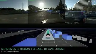 Zoox: Merging Onto Highway Followed By Lane Change