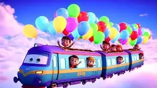🌟 Choo Choo Star Train 🚂 | Magical 3D Nursery Rhymes for Kids@KoKoRhymes00 