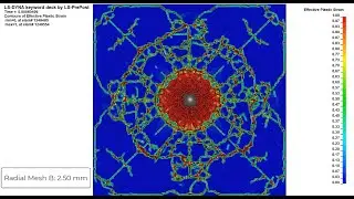 High Velocity Impact on a Ceramics Tile using Peridynamics