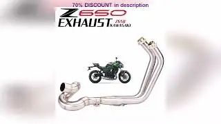 Why Everyone&rsquo;s Talking About This Product! For Kawasaki ninja650 z650 2017-2022 Escape Slip On Fro