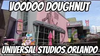 Trying EVERYTHING at Voodoo Doughnut Universal Studios Orlando