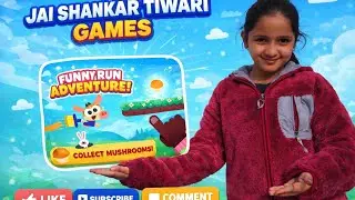 Funny Run Adventure Gameplay 😱 | Mushroom Collect Challenge | Jai Shankar Tiwari Games