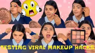 Testing Out Most Viral makeup Hacks || Pass or Fail ??? ।। मेकअप हैक by Amazon Makeup Products