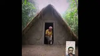 Incredible underground pool and house making in jungle 🏯#housemaking #skills #support #reactionvideo
