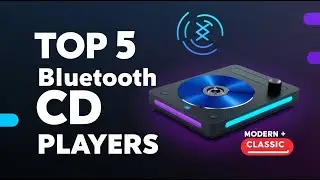 Top 5 Best Bluetooth CD Players in 2026 | Portable & Home Use