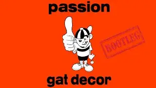 Gat Decor - Passion 1992 (White Label Bootleg) Harney Old Skool Vinyl Sessions -125 BPM- CeCe Rogers