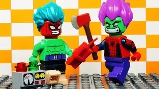 Lego Superheroes Wrong Heads Stop Motion